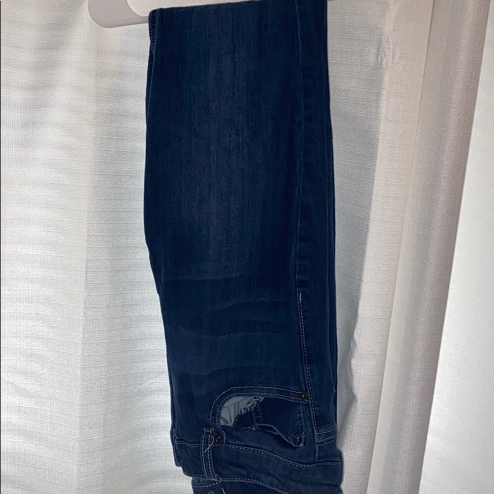 High rise skinny jeans